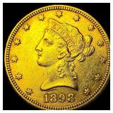 1898 Liberty Head $10 Eagle CHOICE BU CHOICE BU