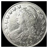 1825 Capped Bust Half Dollar CLOSELY  UNCIRCULATE