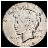 1928 Silver Peace Dollar CLOSELY UNCIRCULATED CLO