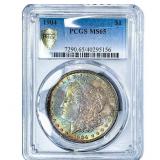1904 Morgan Silver Dollar PCGS MS65