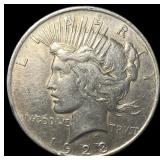 1923 Silver Peace Dollar CLOSELY UNCIRCULATED