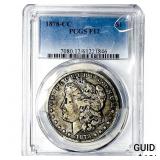 1878-CC Morgan Silver Dollar PCGS F12