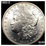 1883-S Morgan Silver Dollar UNCIRCULATED +