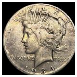 1934-S Peace Silver Dollar UNCIRCULATED UNCIRCULA