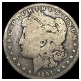 1894-O Silver Morgan Dollar NICELY CIRCULATED NIC