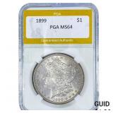 1899 Morgan Silver Dollar PGA MS64