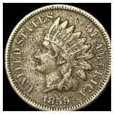 1859 Indian Head Cent NEARLY UNCIRCULATED