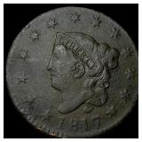 1817 Coronet Head Large Cent HIGH GRADE
