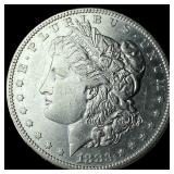 1883-S Silver Morgan Dollar CLOSELY UNCIRCULATED