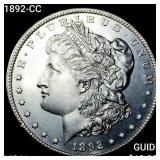 1892-CC Morgan Silver Dollar UNCIRCULATED