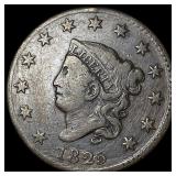 1825 Coronet Head Large Cent NICELY CIRCULATED