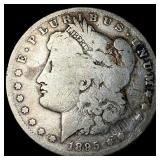 1895-S Silver Morgan Dollar NICELY CIRCULATED NIC