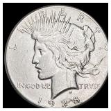 1928 Silver Peace Dollar CLOSELY UNCIRCULATED CLO