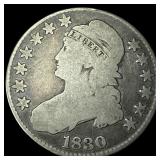 1830 Capped Bust Half Dollar NICELY CIRCULATED