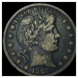 1902 Barber Half Dollar LIGHTLY CIRCULATED