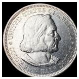 1892 Silver Columbian Expo Half Dollar CLOSELY U