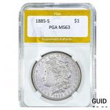 1921 Silver Peace Dollar PGA MS63
