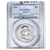 1956 Franklin Half Dollar PCGS PR67 Type 1