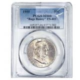 1955 Franklin Half Dollar PCGS MS66 "Bugs Bunny"