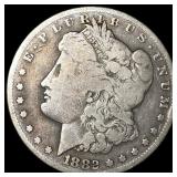 1882-CC Silver Morgan Dollar LIGHTLY  CIRCULATED