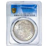 1884-CC Morgan Silver Dollar PCGS MS62