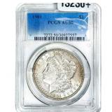 1901 Morgan Silver Dollar PCGS AU50