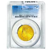 1909 $10 Gold Eagle PCGS MS63
