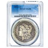 1893-CC Morgan Silver Dollar PCGS VG08