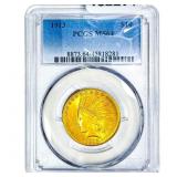 1913 $10 Gold Eagle PCGS MS64
