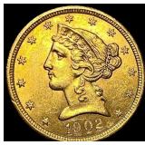 1902-S $5 Gold Half Eagle