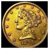 1895 $5 Gold Half Eagle