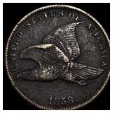 1858 Flying Eagle Cent NEARLY UNCIRCULATED