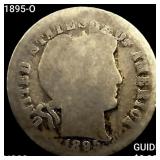 1895-O Barber Dime NICELY CIRCULATED