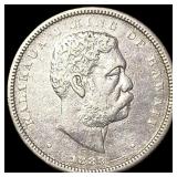 1883 Kingdom of Hawaii Half Dollar