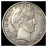 1915-D Barber Half Dollar