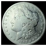 1892-S Silver Morgan Dollar LIGHTLY  CIRCULATED