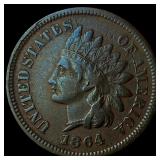 1864 Indian Head Cent NEARLY UNCIRCULATED