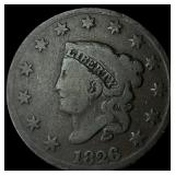 1826 Coronet Head Large Cent NICELY  CIRCULATED