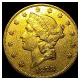 1878-S $20 Gold Double Eagle