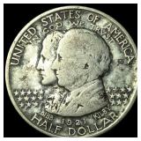 1921 Silver Alabama Half Dollar NEARLY  UNCIRCULA