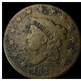 1825 Coronet Head Large Cent LIGHTLY  CIRCULATED