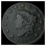 1825 Coronet Head Large Cent LIGHTLY  CIRCULATED