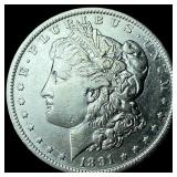 1891-O Silver Morgan Dollar CLOSELY  UNCIRCULATED