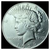 1935-S Silver Peace Dollar CLOSELY  UNCIRCULATED