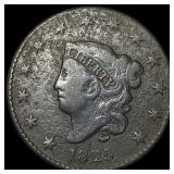 1825 Coronet Large Cent LIGHTLY CIRCULATED