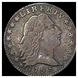 1795 Flowing Hair Half Dime
