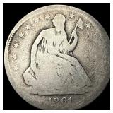 1861 Seated Liberty Half Dollar NICELY  CIRCULATE