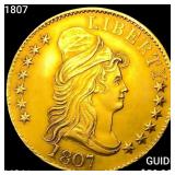 1807 $5 Gold Half Eagle UNCIRCULATED