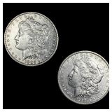 [2] 1886 & 1889 Morgan Silver Dollar