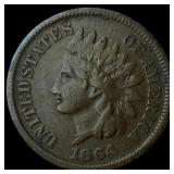 1864 Indian Head Cent LIGHTLY CIRCULATED